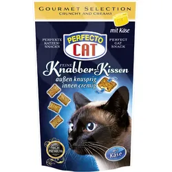 Perfecto Cat Knabber Kissen Käse 9x50 g