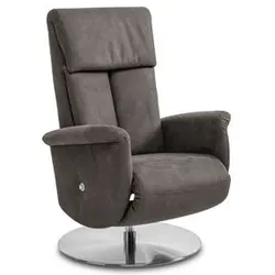 Segmüller Werkstätten Sessel Comforte Uno 03 Aida D4 Stoff Grau