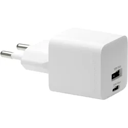 DBRAMANTE1928 re-charge Pro Ladegerät, USB-C 25W, USB-A 18W weiß