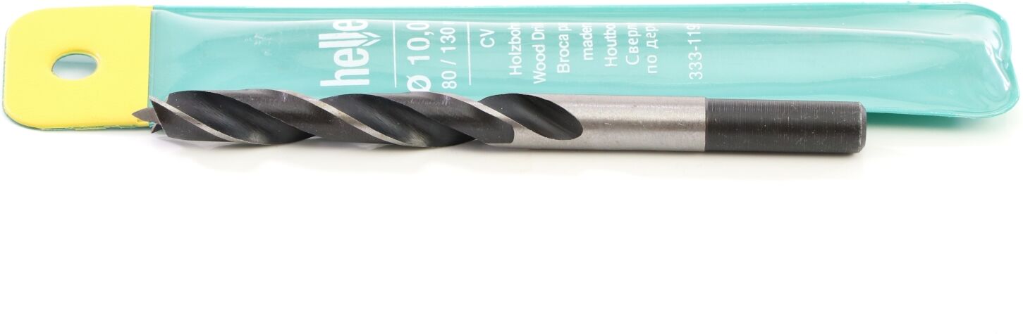 heller | PREMIUM TOOLS heller Holzbohrer, Serie 'CV', Ø/A/G: 10/80/130 mm