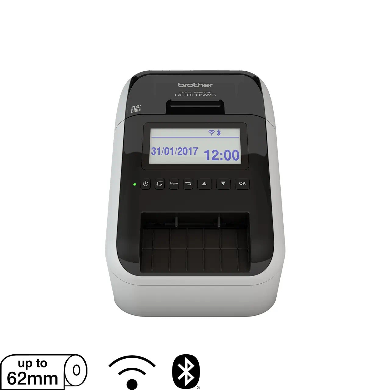Brother QL-820NWBc Etikettendrucker Thermodirektdruck LAN WLAN Bluetooth QL820NWBCZG1