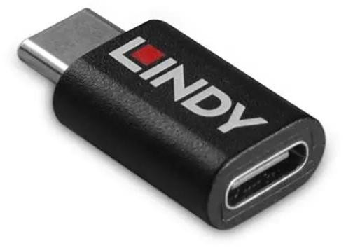 Lindy USB 3.2 Type C naar Type C kabel, 100W, met datablokker