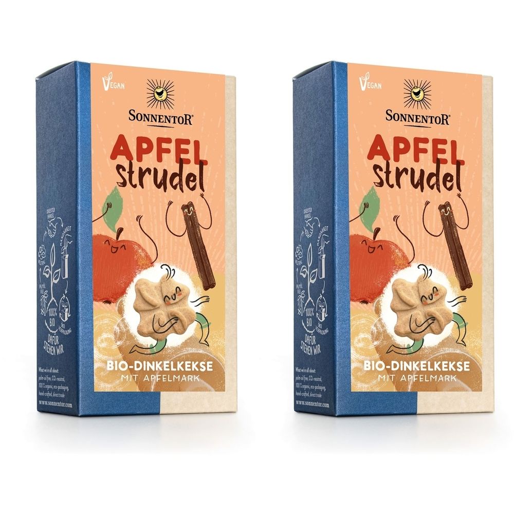 Sonnentor Kekse BIO Apfelstr x2 2x100 g