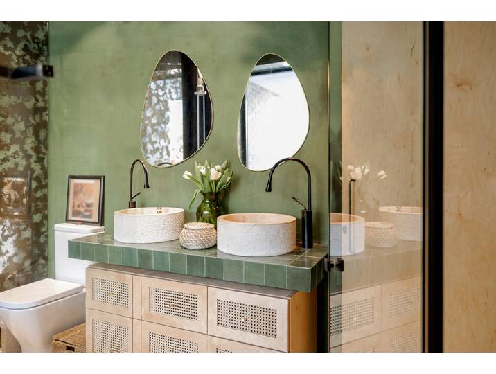 Dekospiegel MIRRORS AND MORE Idona , gold (goldfarbig), B:60cm H:40cm, Metall, Spiegel, Dekospiegel, mit Metallrahmen