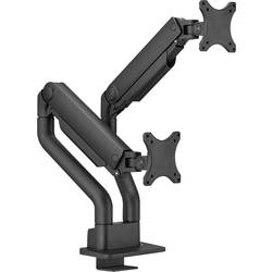 Neomounts DS70S-950BL2 Monitor-Tischhalterung 2 Display(s) 43,2 cm (17) - 88,9 cm (35) Schwarz Höhenverstellbar, Neigbar, Schwenkbar, Rotierbar