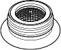 Dornbracht LUFTSPR.M24 x 1 04230101610-06 -AGBUSA-OPUS-platin mat t