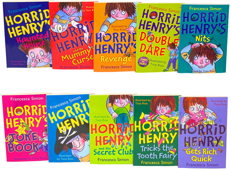 Orion Horrid Henry Books Cheeky Collection 10 Books Box Set