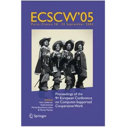 ECSCW 2005, Fachbücher von Kjeld Schmidt, Hans Gellersen, Michel Beaudouin-Lafon, Wendy Mackay