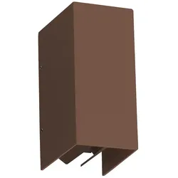Faro Outdoor LED Wandleuchte BLIND, Up/Down, 2x3W, 3000K, IP65, rostbraun FAR-70268