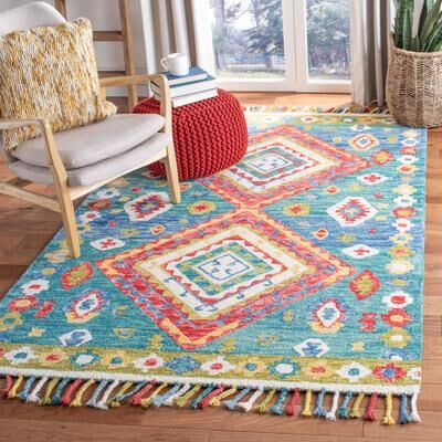 SAFAVIEH Handmade Aspen Rita Boho Tribal Wool Rug