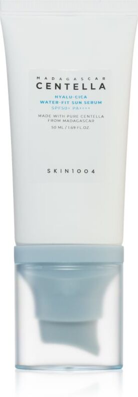 SKIN1004 Madagascar Centella Hyalu-Cica Water-Fit Sun Serum sérum protecteur pour un effet naturel SPF 50+ 50 ml