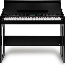 Max Music RhapsodyDP61 (61 Tasten), Keyboard, Schwarz