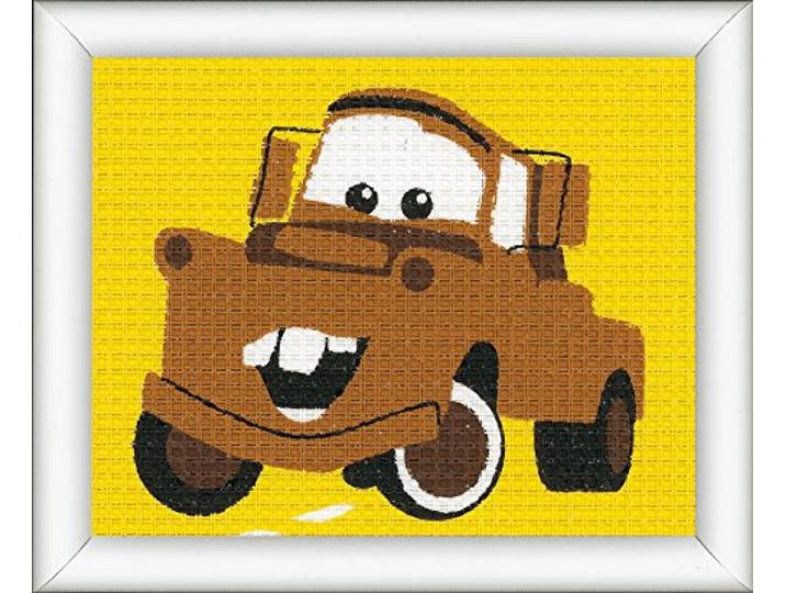 Vervaco borduurbeeldverpakking mater borduurpakket voorbedrukt, stramin, wit, 16 x 12,5 x 0,3 cm