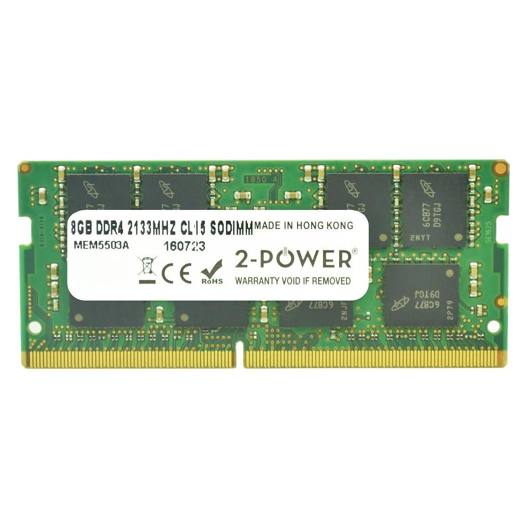 2-Power 8GB DDR4 2133MHz CL15 SoDIMM (1 x 8GB, 2133 MHz, DDR4-RAM, SO-DIMM) (MEM5503A)