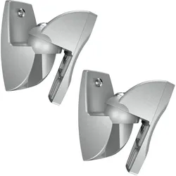Vogels Vlb 500 (1 Paar, Wandmontage, Neigbar, Schwenkbar), Lautsprecher Ständer + Wandmontage, Silber
