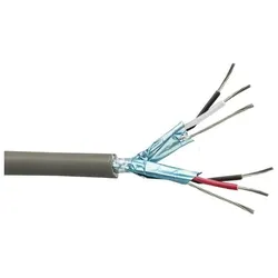 SCP 22/4EPSH-LSZH Dual Balanced Mic/Line Open end - Open end Pull-box 305m Grå, Audiokabel