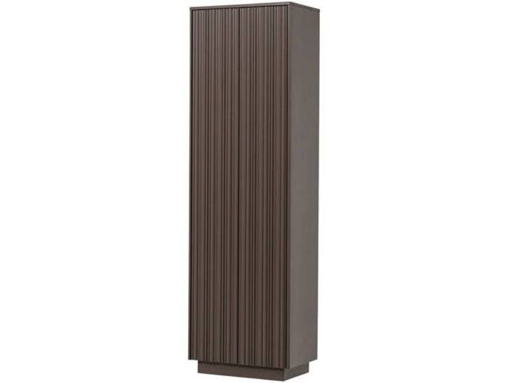 WOOOD WOOOD Nova Hoge Kast - Grenen - Truffel Bruin - 215x67x40