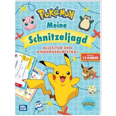 Pokémon Activity-Buch: Meine Schnitzeljagd, Taschenbuch von , Nelson