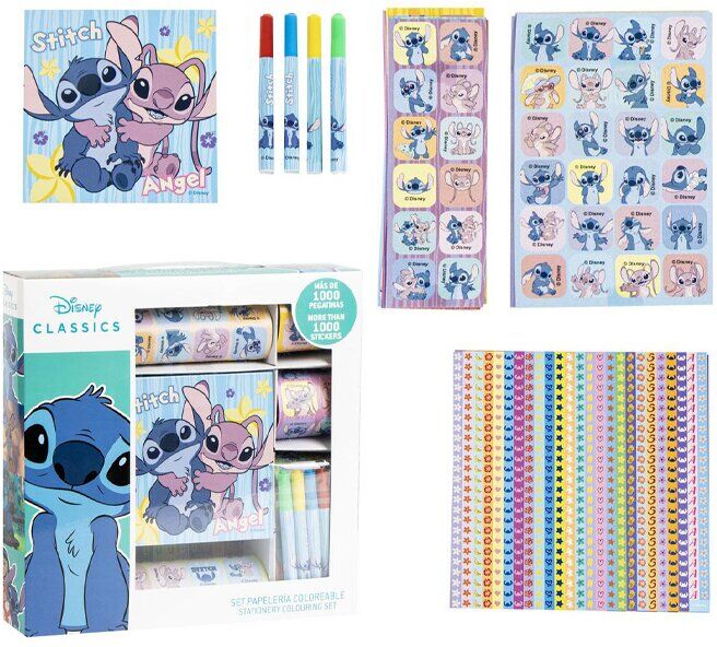 BRINQUEDO CERDA STICKER STITCH X1000