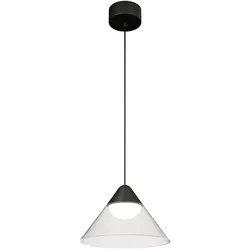 Ark Surface LED-Pendelleuchte 6W 90o 3000K Schwarz/Grau, konisches Design für den Innenbereich - Beneito & Faure - Beleuchtung