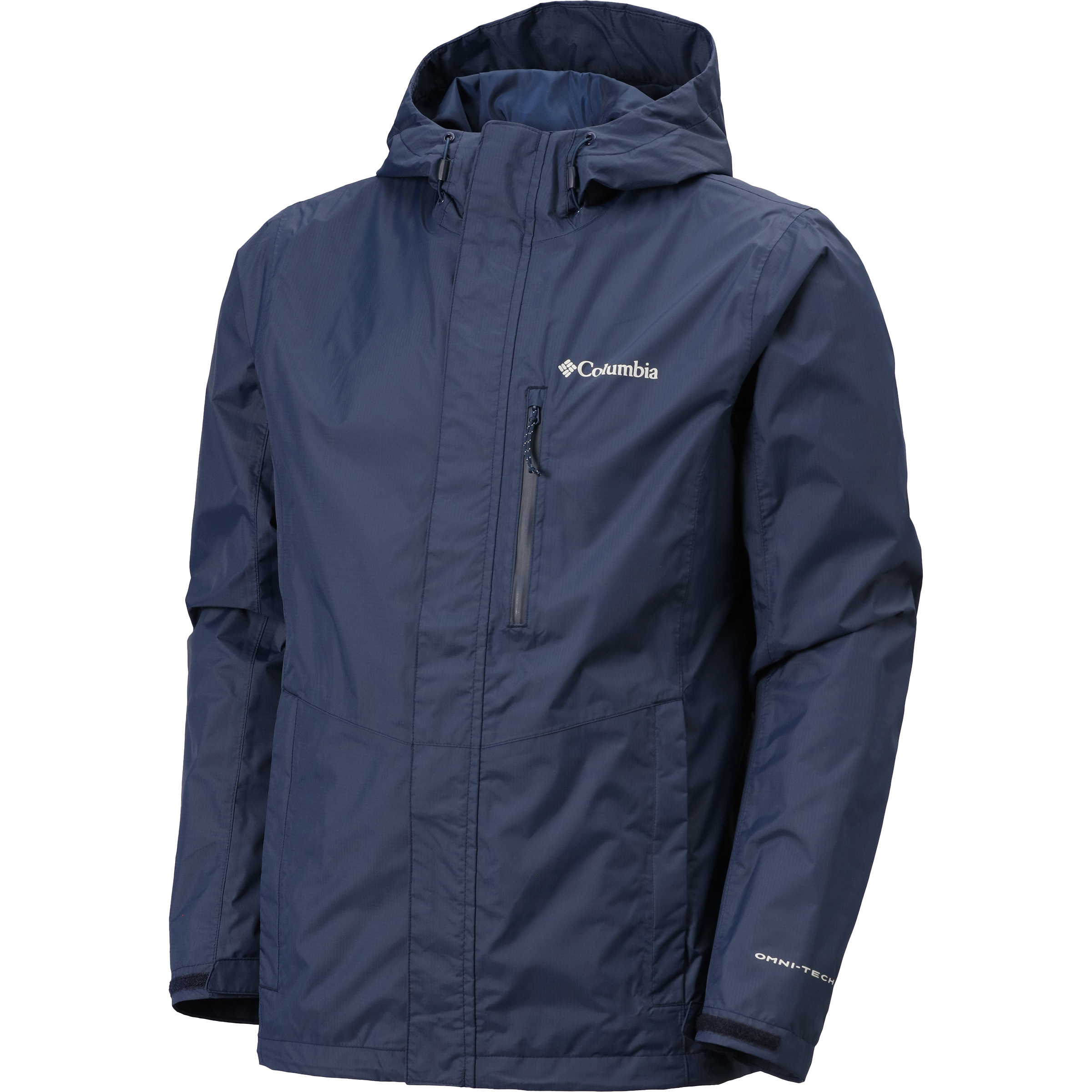 Columbia Pouring Adventure III Herren Regenjacke blau Größe XL Camping Wasserabweisend