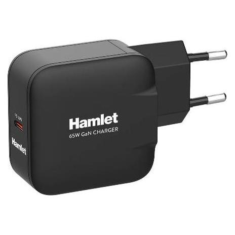 Hamlet XPDG-65W Alimentatore da parete USB-C Power Delivery 65 Watt - Tecnologia GaN (XPDG-65W) (65 W, 1 Port) (XPDG-65W)