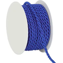 Kordel, blau, 4 mm, 10 m