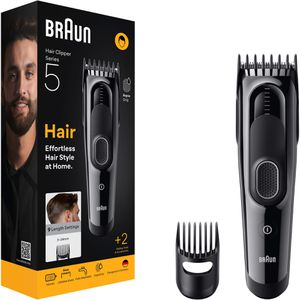 Braun Haarschneidemaschine Series 5, HC 5510, 9 Schnittstufen, 1 Aufsatz, Akkubetrieb