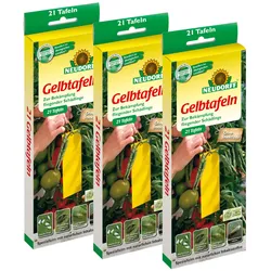 Neudorff Gelbtafeln (kleinformatig) - 3x 21 Stück