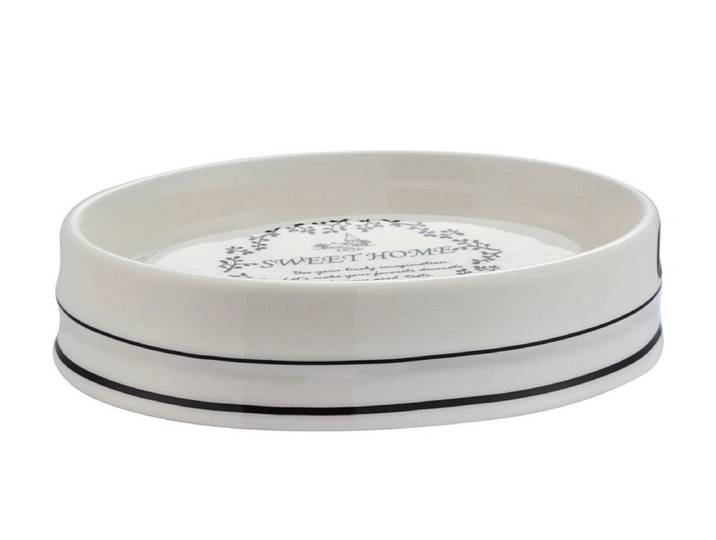 DIAQUA Seifenablage SWEET HOME weiss