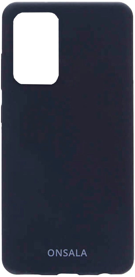 Samsung Galaxy A52/A52s (4G/5G) Onsala Collection Liquid Silikone Bagside Cover - Black