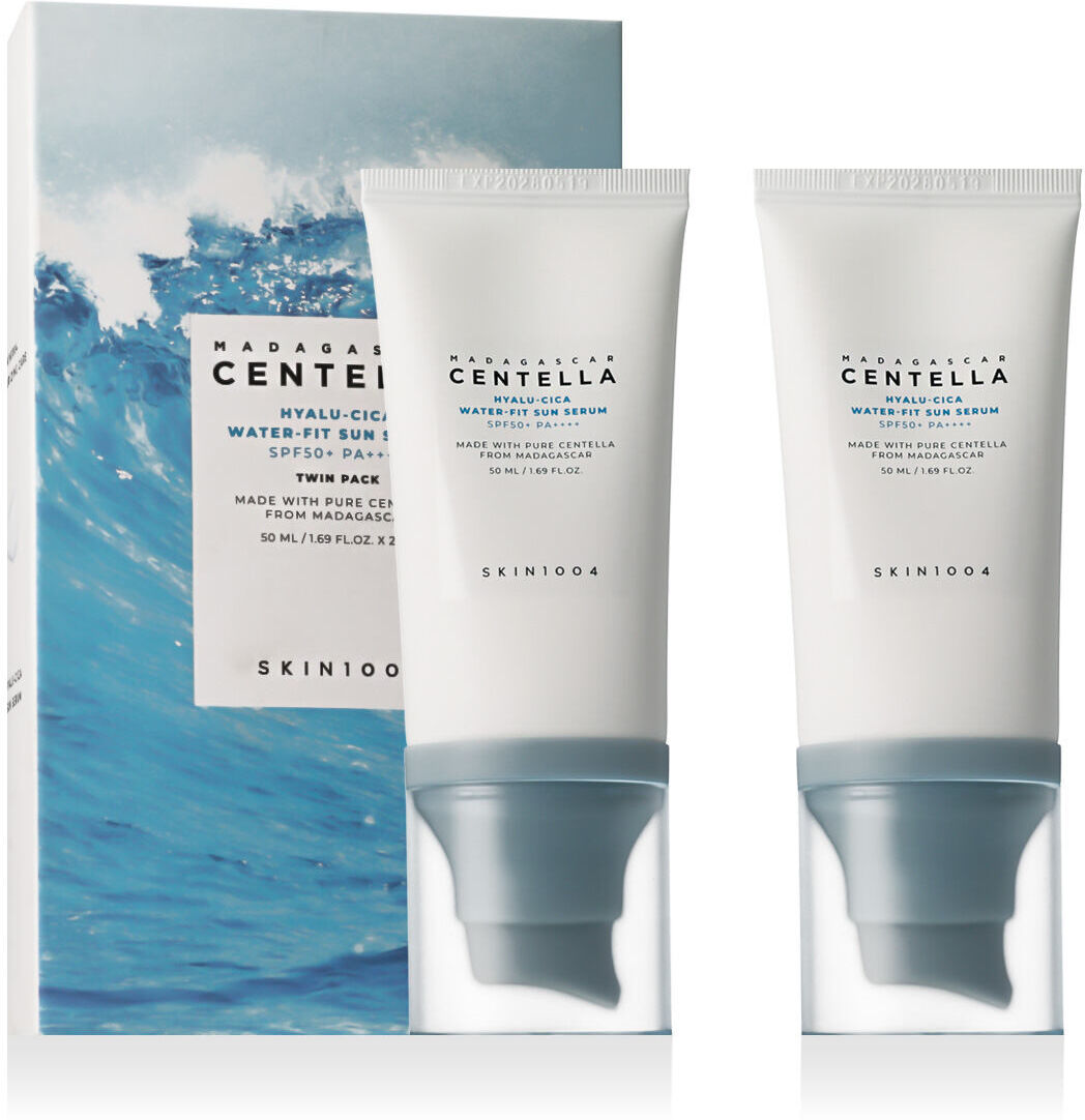 SKIN1004 Madagascar Centella Hyalu-Cica Water-Fit Sun Serum SPF 50+ PA++++ 2 x 50 ml