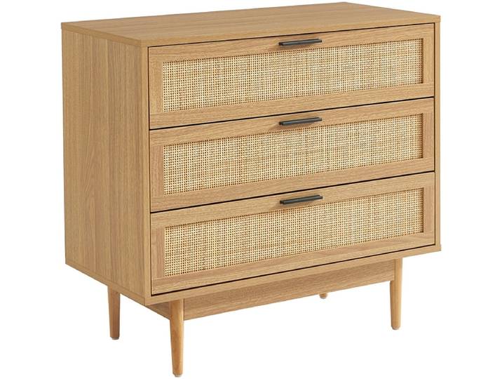 Kommode BAÏTA AMANA 3 Schubladen 40x80x75cm holz melamin