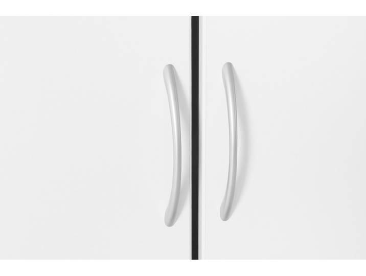 Drehtürenschrank WIMEX Bitburg , weiß, B:135cm H:198cm T:58cm, Holzwerkstoff, Schränke, Drehtürenschrank