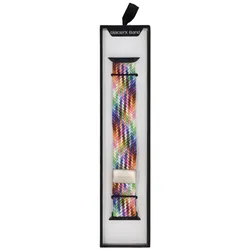 Neues GlacierX geflochtenes Magnetverschluss-Armband Color Fusion für Apple Watch 38/40/41mm Mehrfarbig