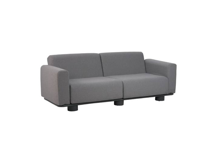 Brafab Bolster Sofa Anthrazit-teddy grey, 2,5-Sitzer