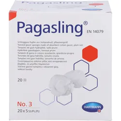 Pagasling Mulltupfer Steril Gr.3 Pflaumengroß 100 ST