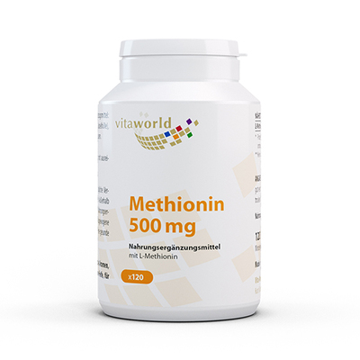 Vita World GmbH METHIONIN 500 mg Kapseln 120 St 10940997