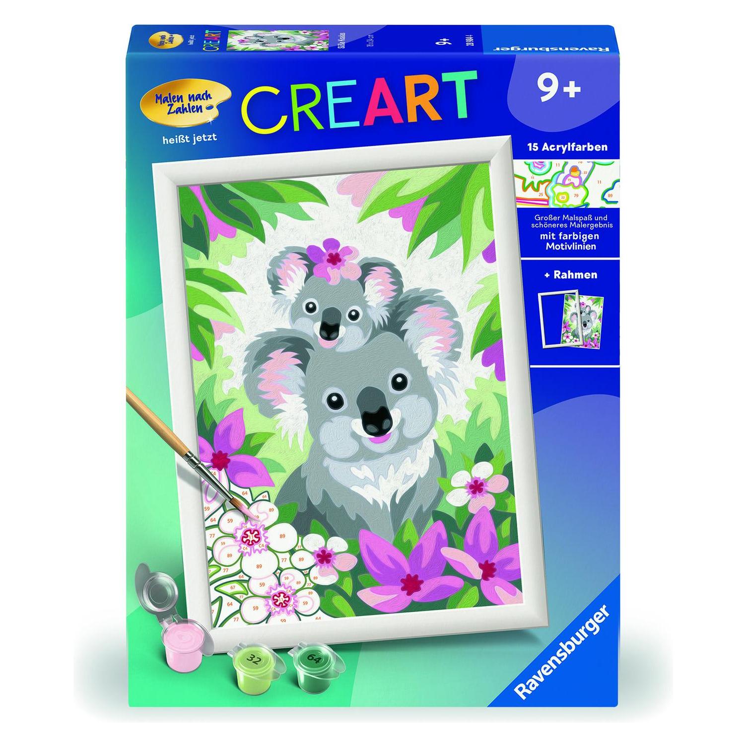 Ravensburger Malen nach Zahlen - Süsse Koalas (28984)