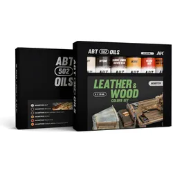 AK Abteilung 502: Leather & Wood Colors Set