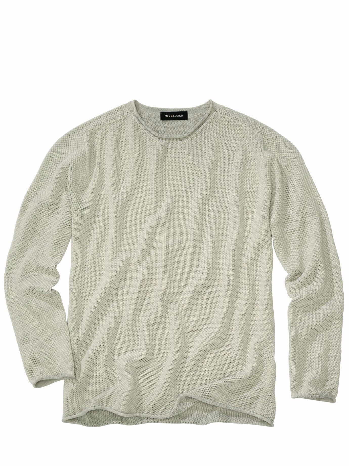 Mey & Edlich Herren Insider-Pullover Metallic 100 % Baumwolle