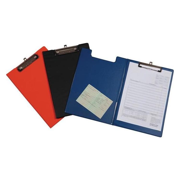 Eichner Schreibmappe Karton mit ausziehbarer Hakenöse DIN A4 schwarz (A4) (9015-00473)