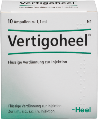 Biologische Heilmittel Heel GmbH VERTIGOHEEL Ampullen 10 St 01088899