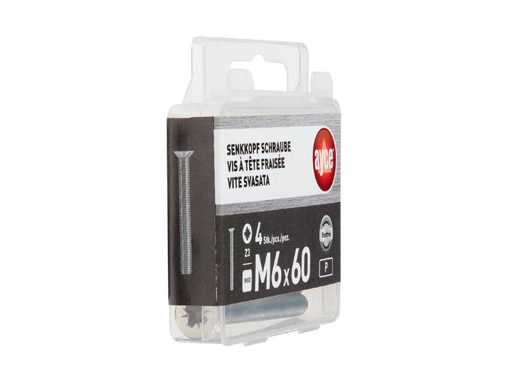 Senkkopfschraube Z Inox 60 mm