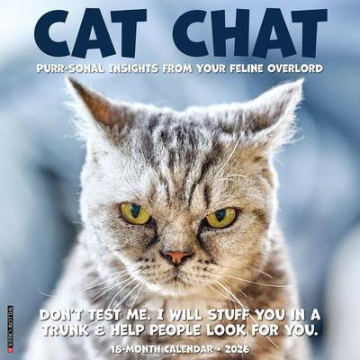 Cat Chat 12 X 12 Wall Calendar