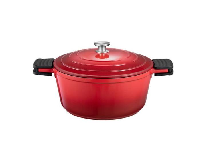 Tescoma Kasserolle Kasserolle mit Deckel BORDEAUX ø 28 cm, 6,8 l