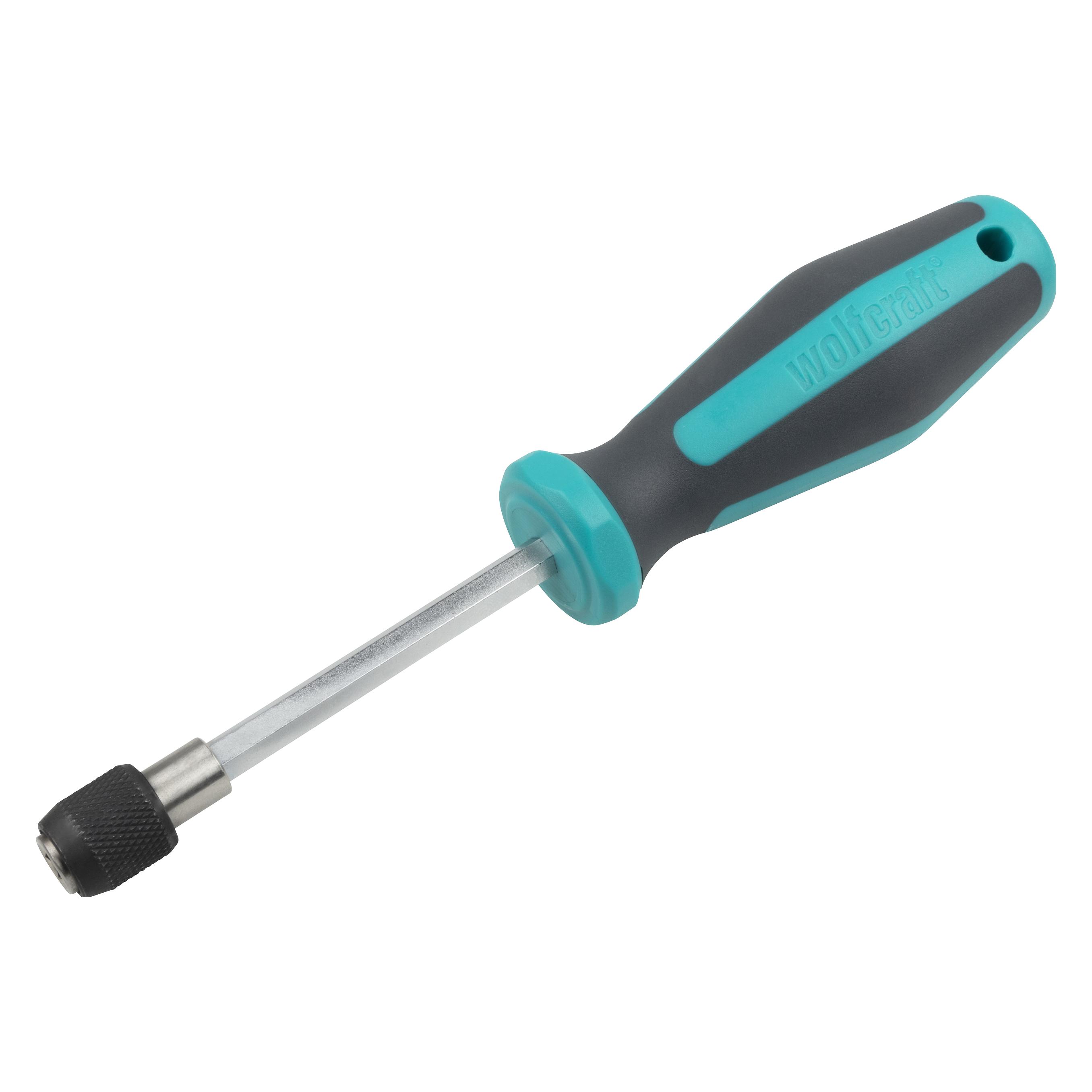 wolfcraft 1 Handschraubendreher mit Bitaufn. 197mm (8725000)