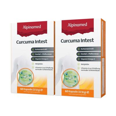 Alpinamed Curcuma KPS Intest 2x60 St Kapseln