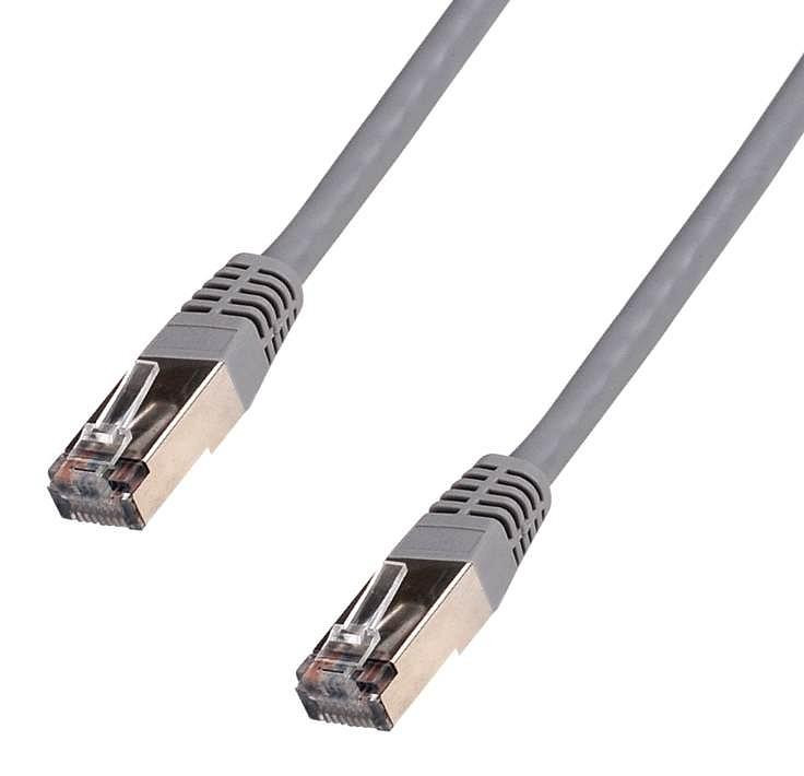 Datacom patchkabel Cat5e FTP RJ45 grijs, 7 meter