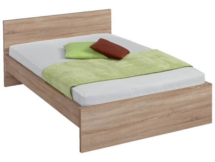 Z2 Bett MALMÖ, Eiche sägerau/sonoma, Holznachbildung